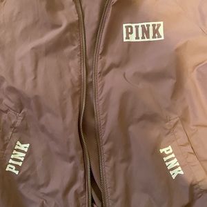 Victoria secret PINK blush bomber jacket medium